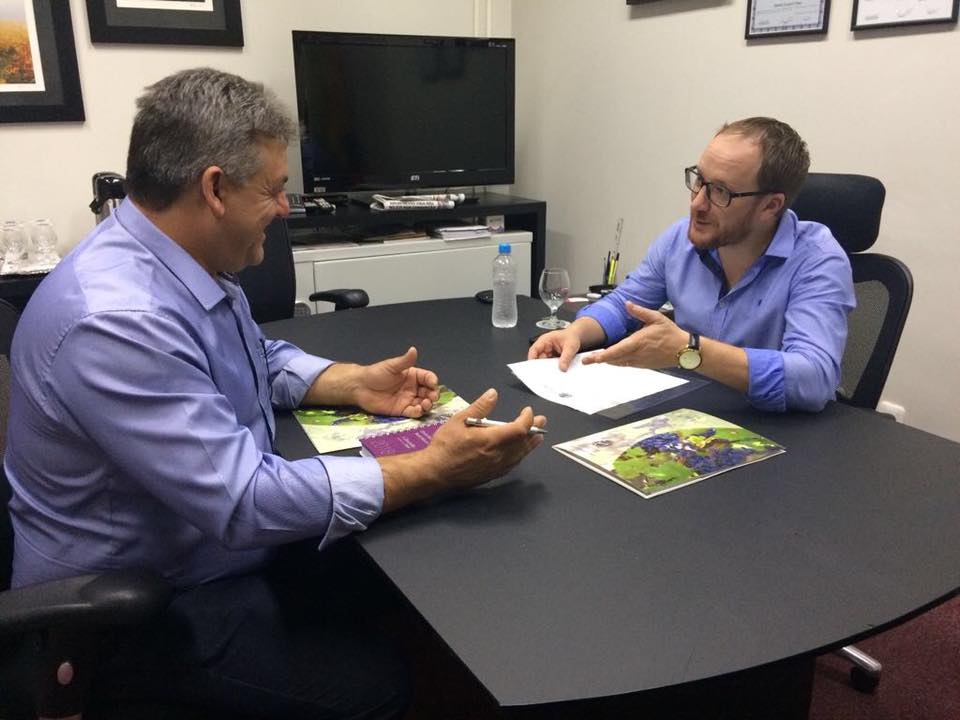 Câmara recebe presidente do Legislativo de Monte Belo do Sul