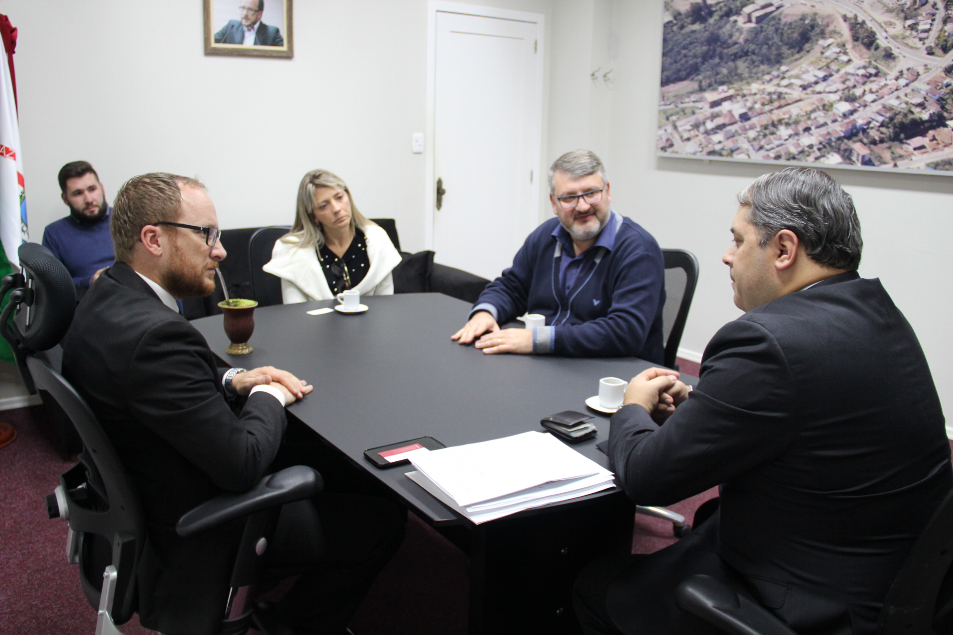 Casa recebe diretoria da OAB-BG