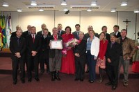 CTG Gaudério Serrano é homenageado pela Câmara