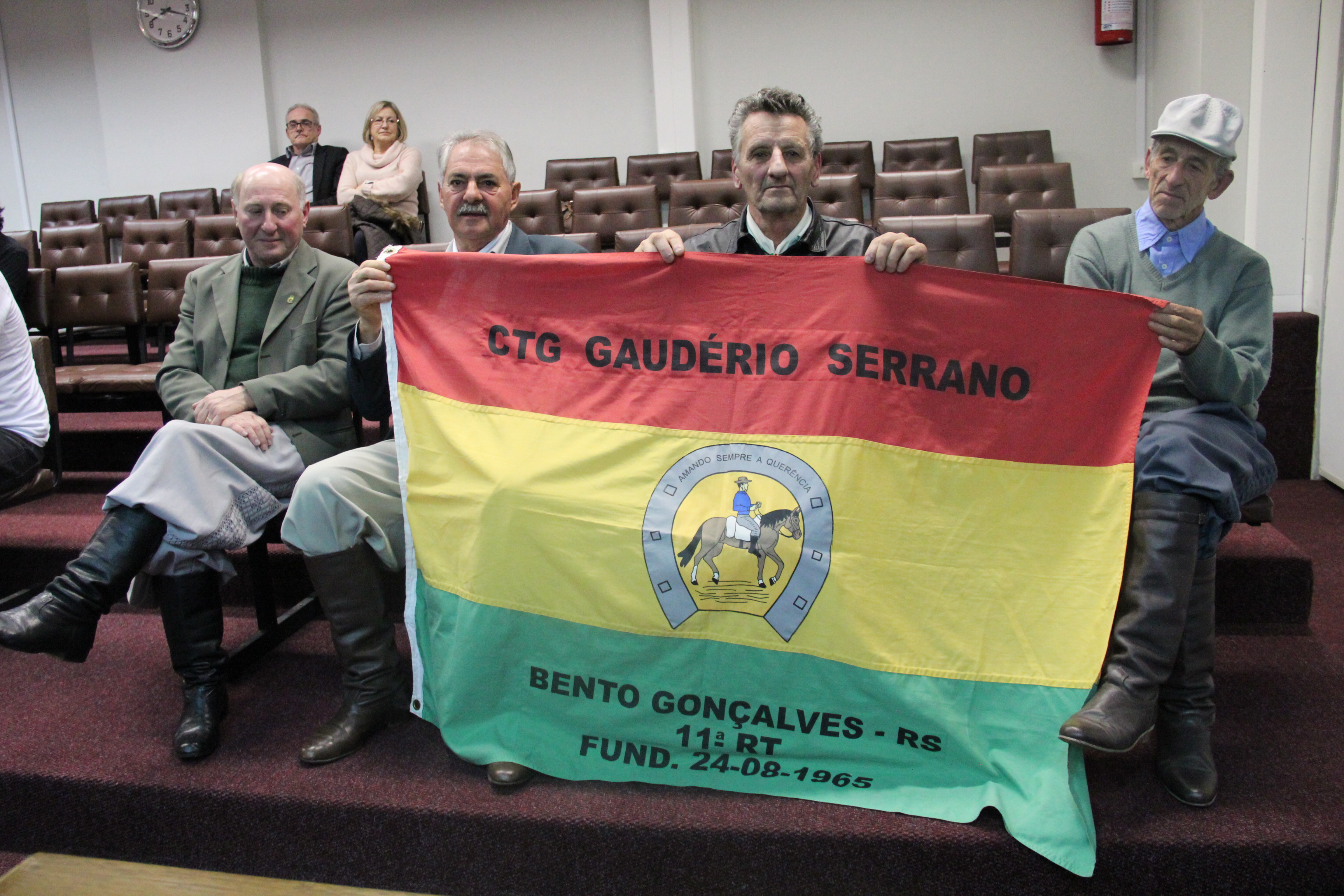 CTG Gaudério Serrano é homenageado pela Câmara hoje