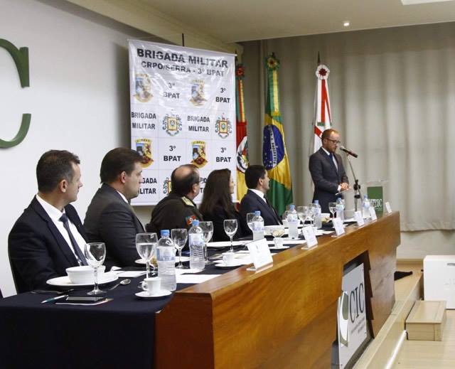 Câmara presente em evento sobre segurança