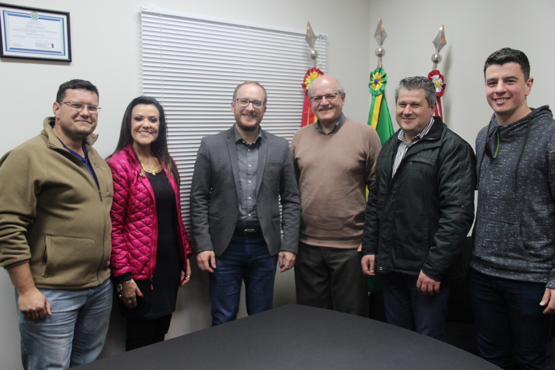 Lions Clube visita a Câmara