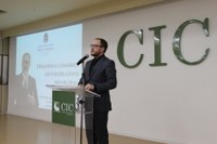 Presidente da Câmara palestra no CIC/BG